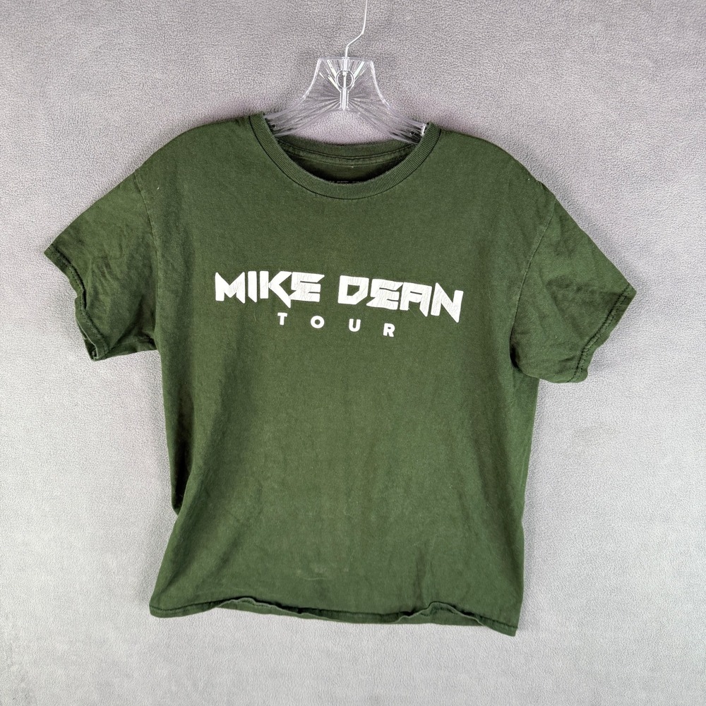 Mike‎ Dean 2022 Tour T Shirt Mens Medium Green Synth Music Kanye Audio Engineer